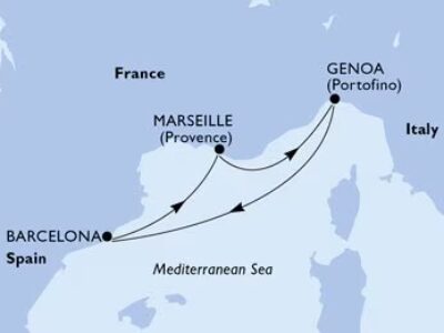 Crociere Mediterraneo Occidentale 