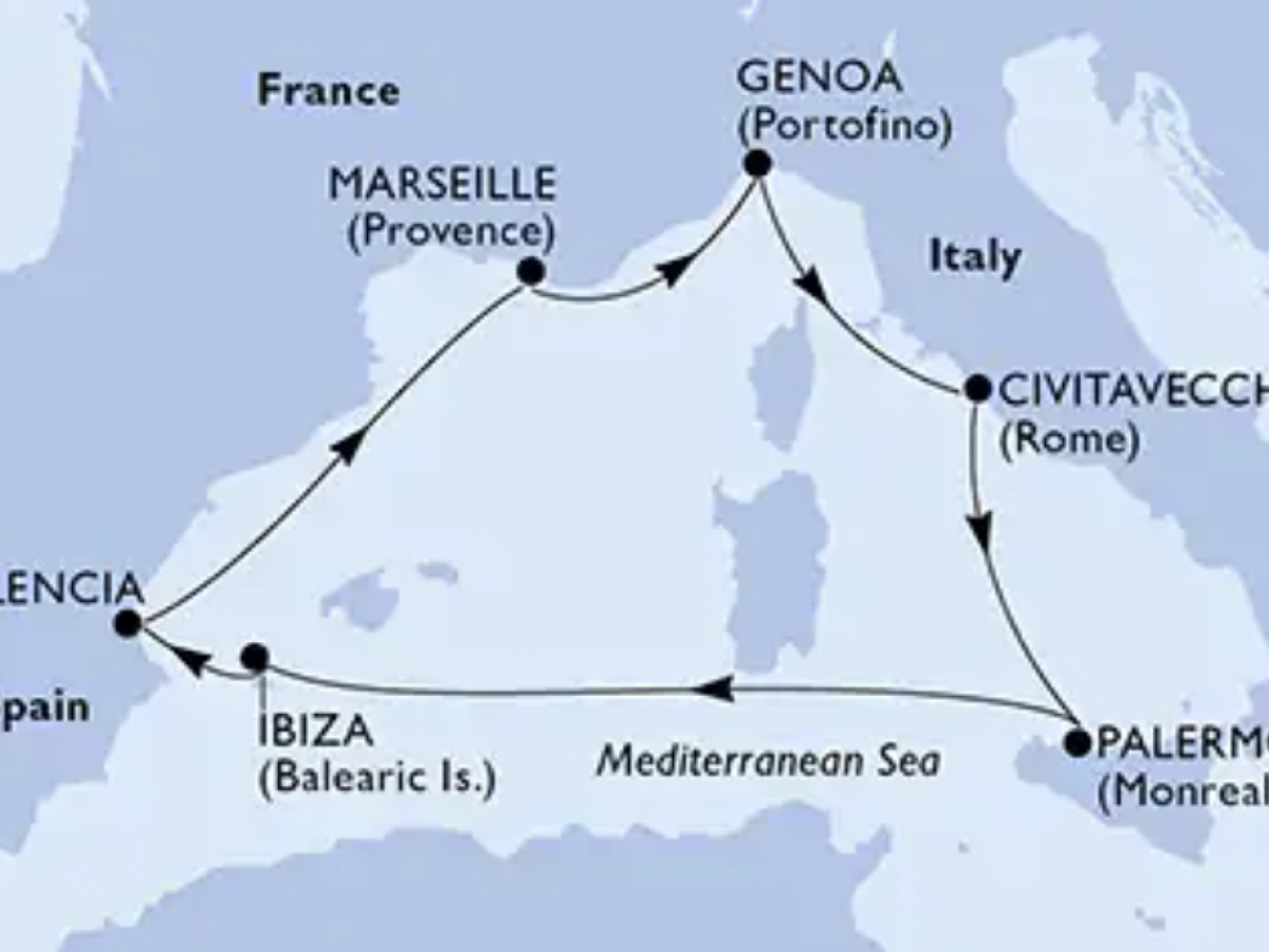 Crociera nel mediterraneo MSC Grandiosa